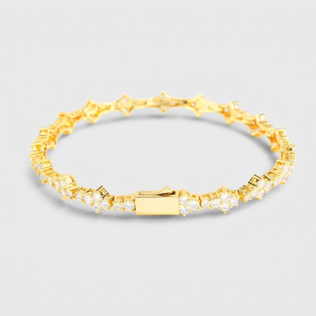 Honeycomb Bracelet Gold
