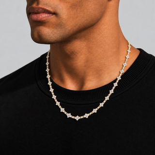 Honeycomb Ketting Goud
