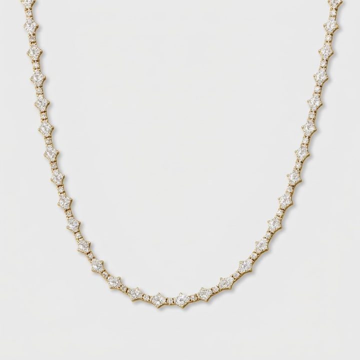 Honeycomb Ketting Goud