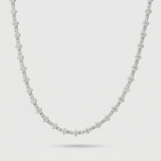 Honeycomb Ketting Zilver