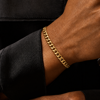 Miami Cuban Bracelet - 4mm Goud