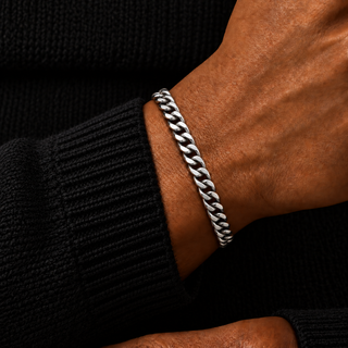 Miami Cuban bracelet - 4mm Silver