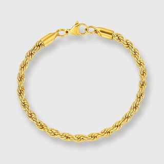 Rope Bracelet - Gold 3mm