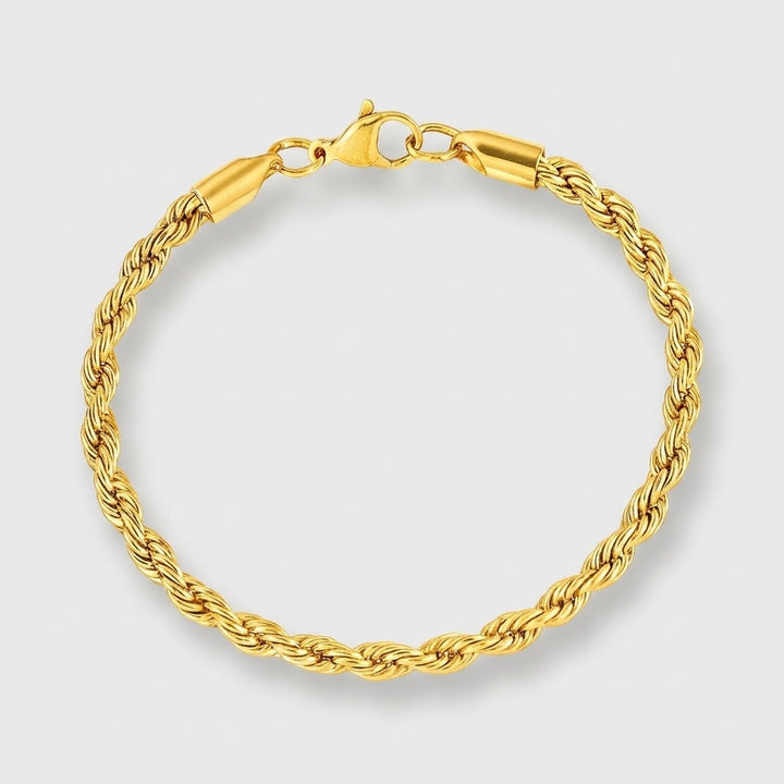 Rope Bracelet - Gold 3mm