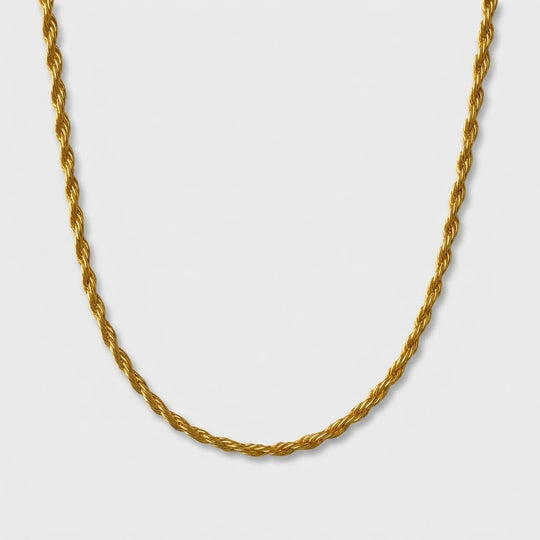 Rope Chain - Gold 3 mm