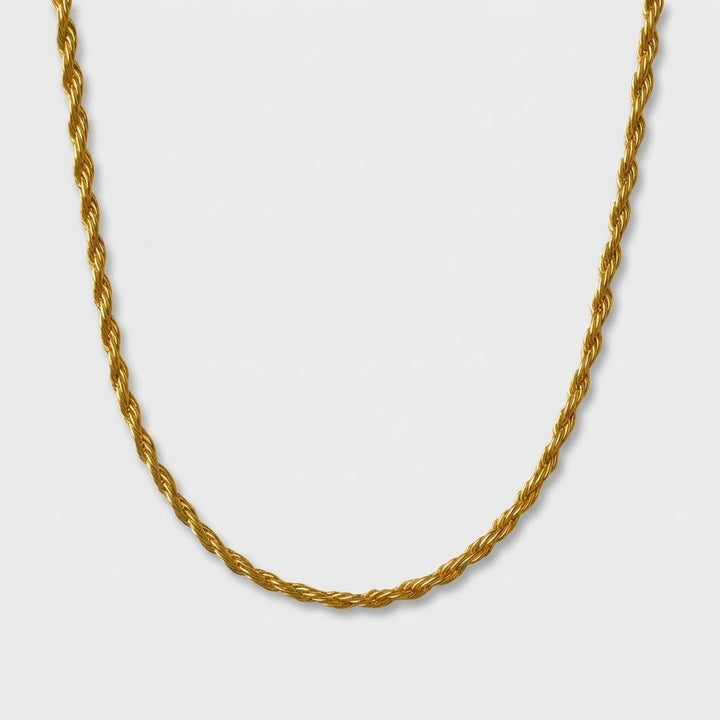 Rope Ketting - Goud 3 mm