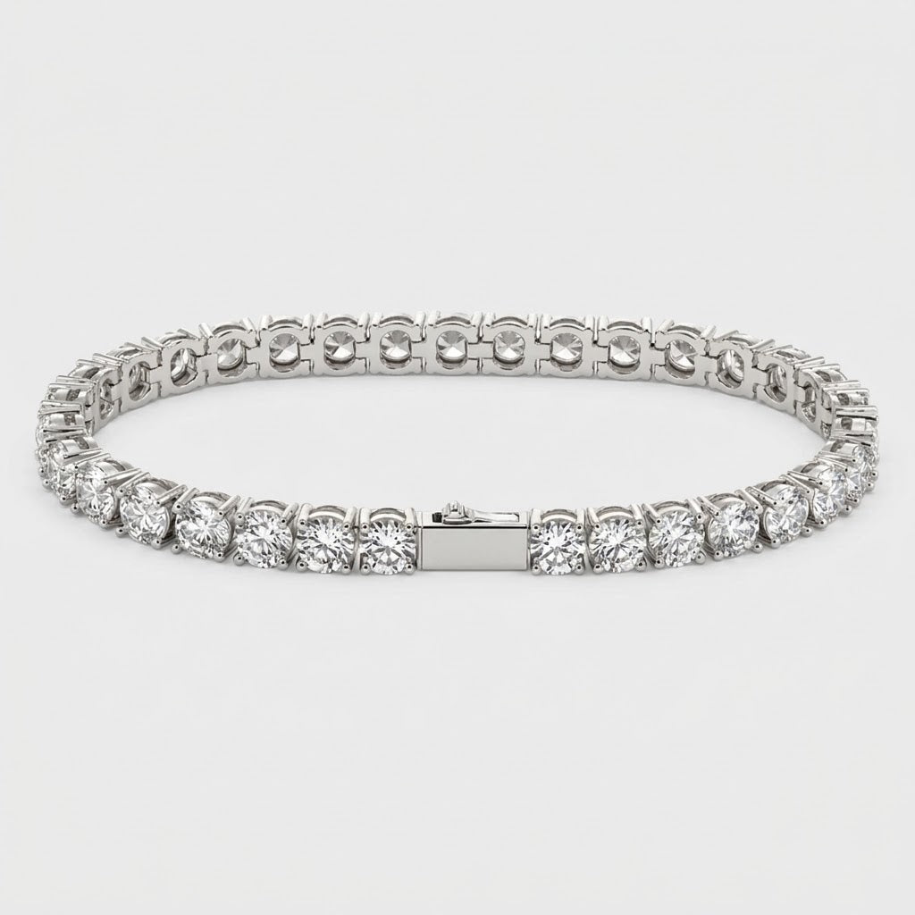 Tennis Bracelet - White Gold 5mm