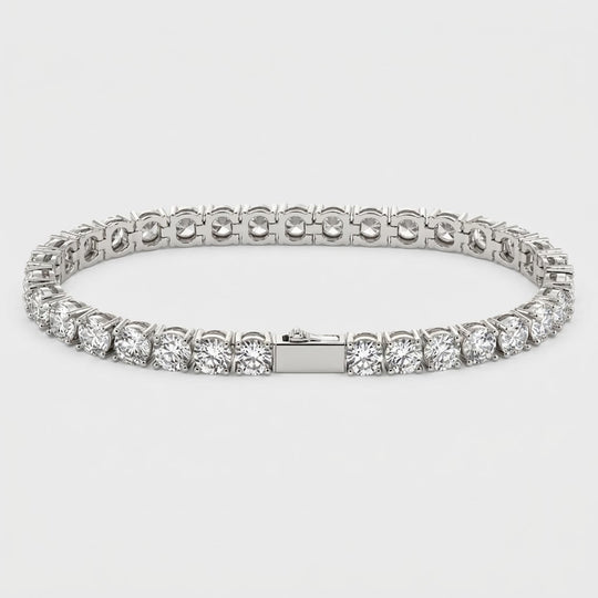 Tennis Bracelet - White Gold 5mm