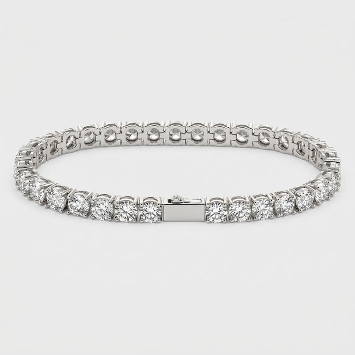 Tennis Bracelet - White Gold 5mm