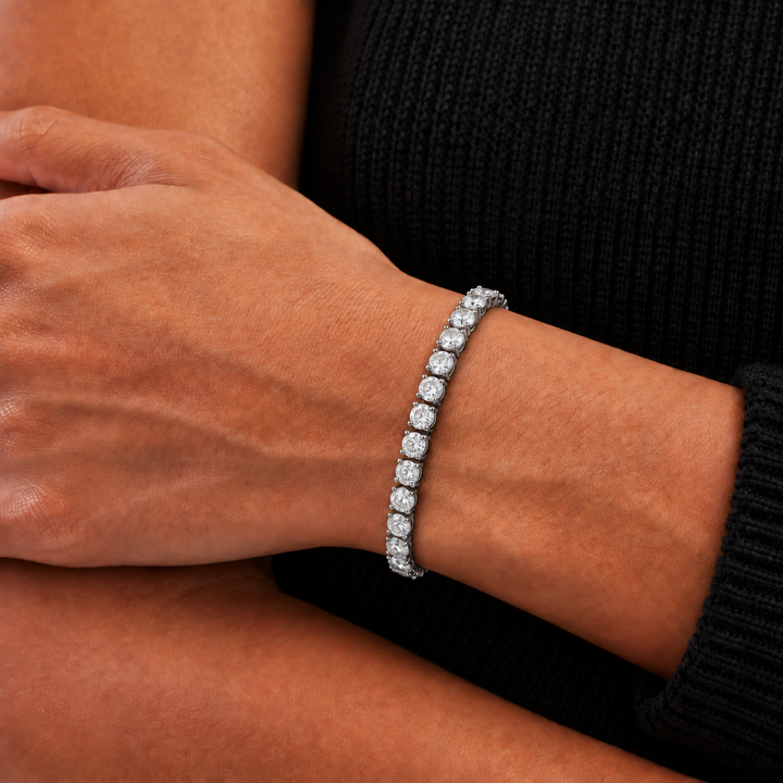 Tennis Bracelet - White Gold 5mm