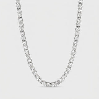 Tennis Chain - White Gold 4 mm