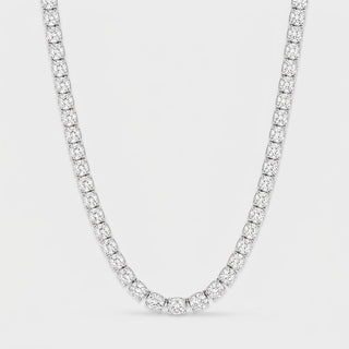 Tennis Chain - White Gold 5 mm