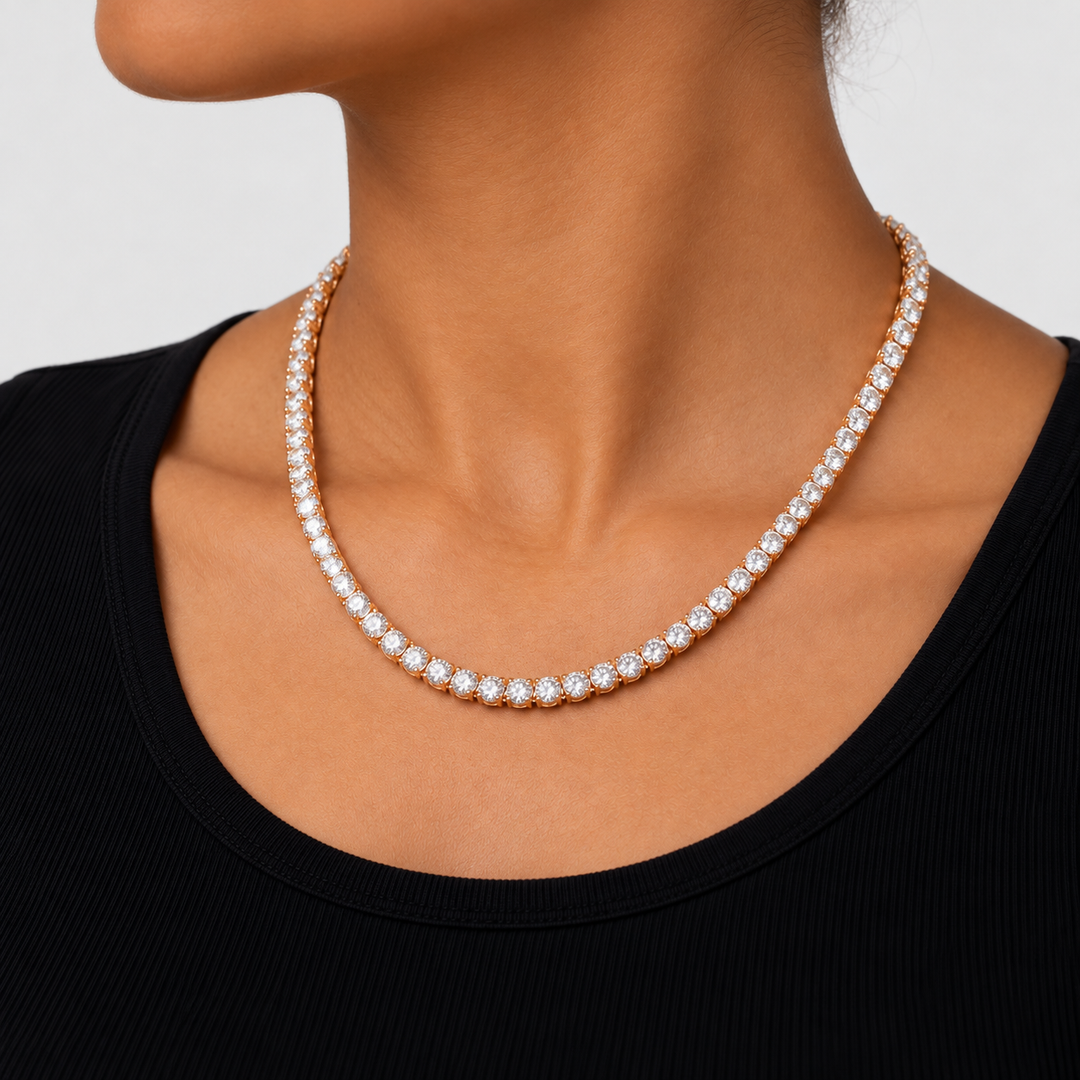 Tennis Chain - Gold 4mm