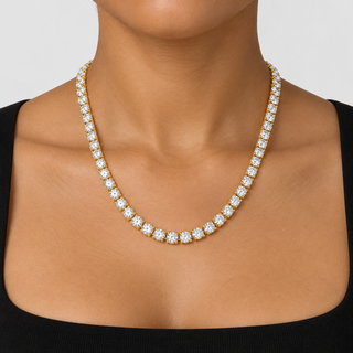 Tennis Ketting - Goud 5 mm