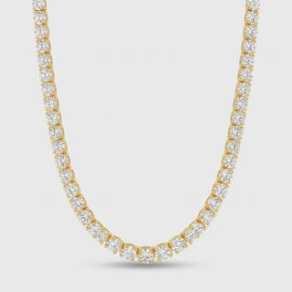 Tennis Ketting - Goud 5 mm