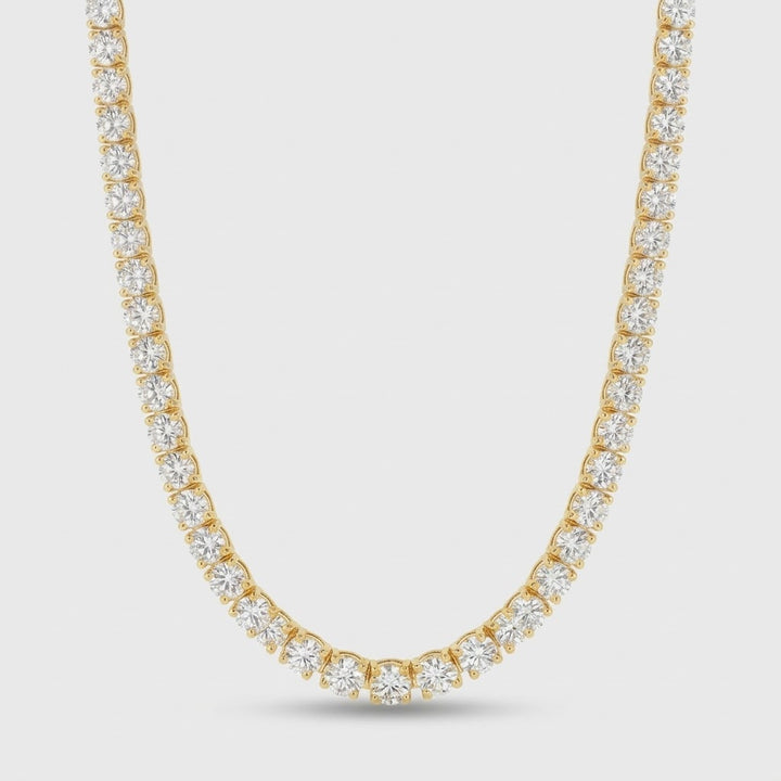 Tennis Ketting - Goud 5 mm