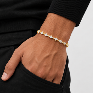 Honeycomb Bracelet Gold